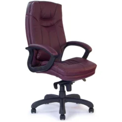 Madrid Leather Faced Manager Chair