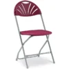 NEXT DAY Fan Back Folding Chair (Pack Of 8)