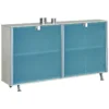 Sapphire Low Glass Door Cupboards