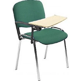 Swift Chrome Frame Conference Chairs With Wooden Writing Tablet (4 Pack) 5 Swift Chrome Frame Conference Chairs With Wooden Writing Tablet (4 Pack) - Image 5