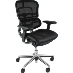 Ergohuman Elite Mesh & Leather Office Chairs (Without Headrest)