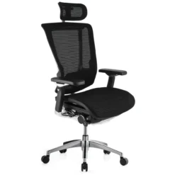 Nefil Ergonomic Mesh Office Chair (With Headrest) -Office Chair Sales 029642