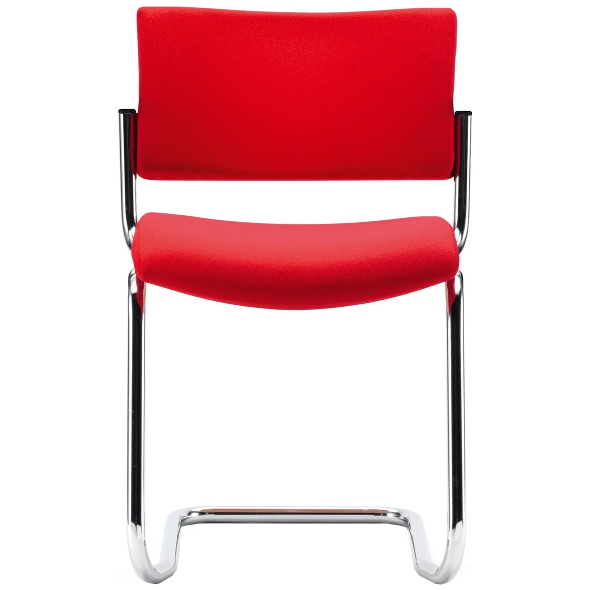 Pledge Arena Square Back Stackable Cantilever Conference Chair 3 Pledge Arena Square Back Stackable Cantilever Conference Chair - Image 3