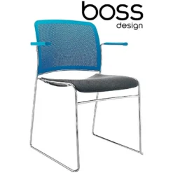 Boss Design Starr Multi Coloured Chair With Arms