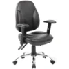 Select Ergonomic Leather Operator Chair