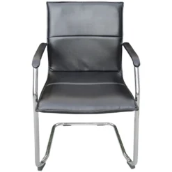 Essence Leather Faced Visitor Chairs - Pack Of 2 -Office Chair Sales 060773