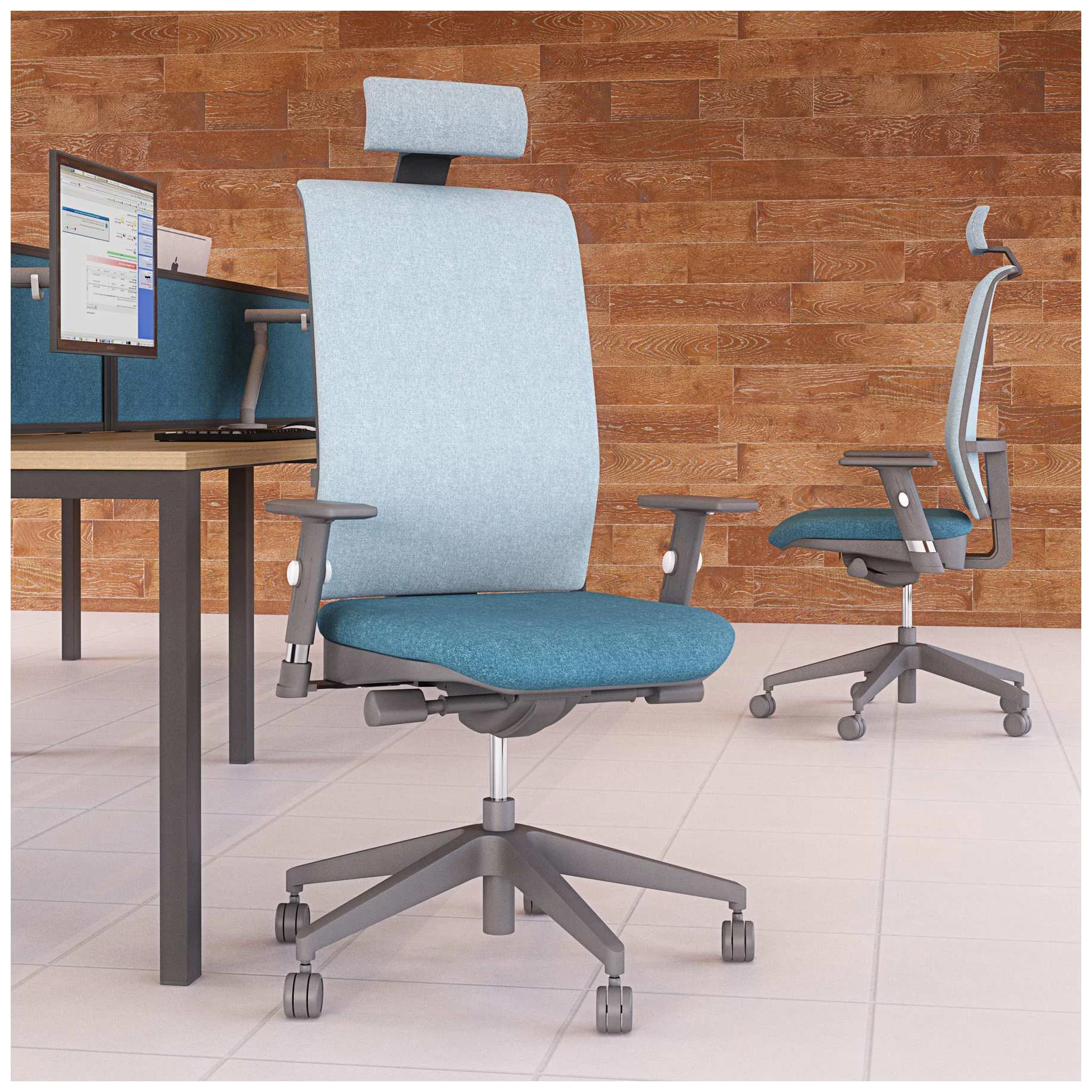 Gresham G Series Task Chairs With Headrest 5 Gresham G Series Task Chairs With Headrest - Image 5