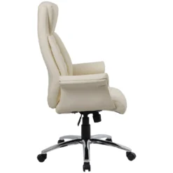 Jersey Executive Leather Faced Office Chairs -Office Chair Sales 065147