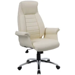 Jersey Executive Leather Faced Office Chairs -Office Chair Sales 065149