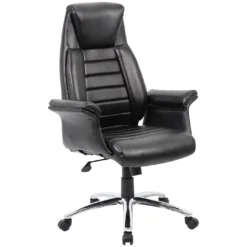 Jersey Executive Leather Faced Office Chairs