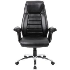 Jersey Executive Leather Faced Office Chairs -Office Chair Sales 065152