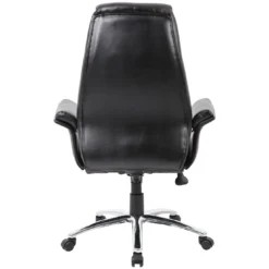 Jersey Executive Leather Faced Office Chairs -Office Chair Sales 065154