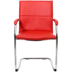 Essence Leather Faced Visitor Chairs - Pack Of 2 -Office Chair Sales 067198