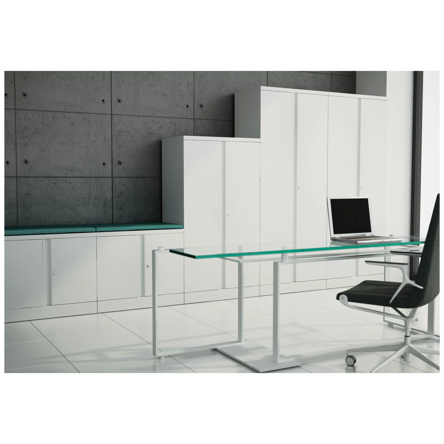 Silverline M:Line Office Cupboards 2 Silverline M:Line Office Cupboards - Image 2