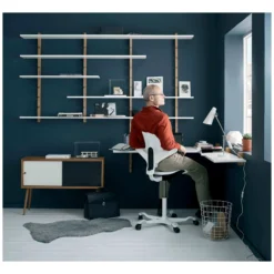 Express Delivery HAG Capisco Puls 8010 Chair White -Office Chair Sales 068371