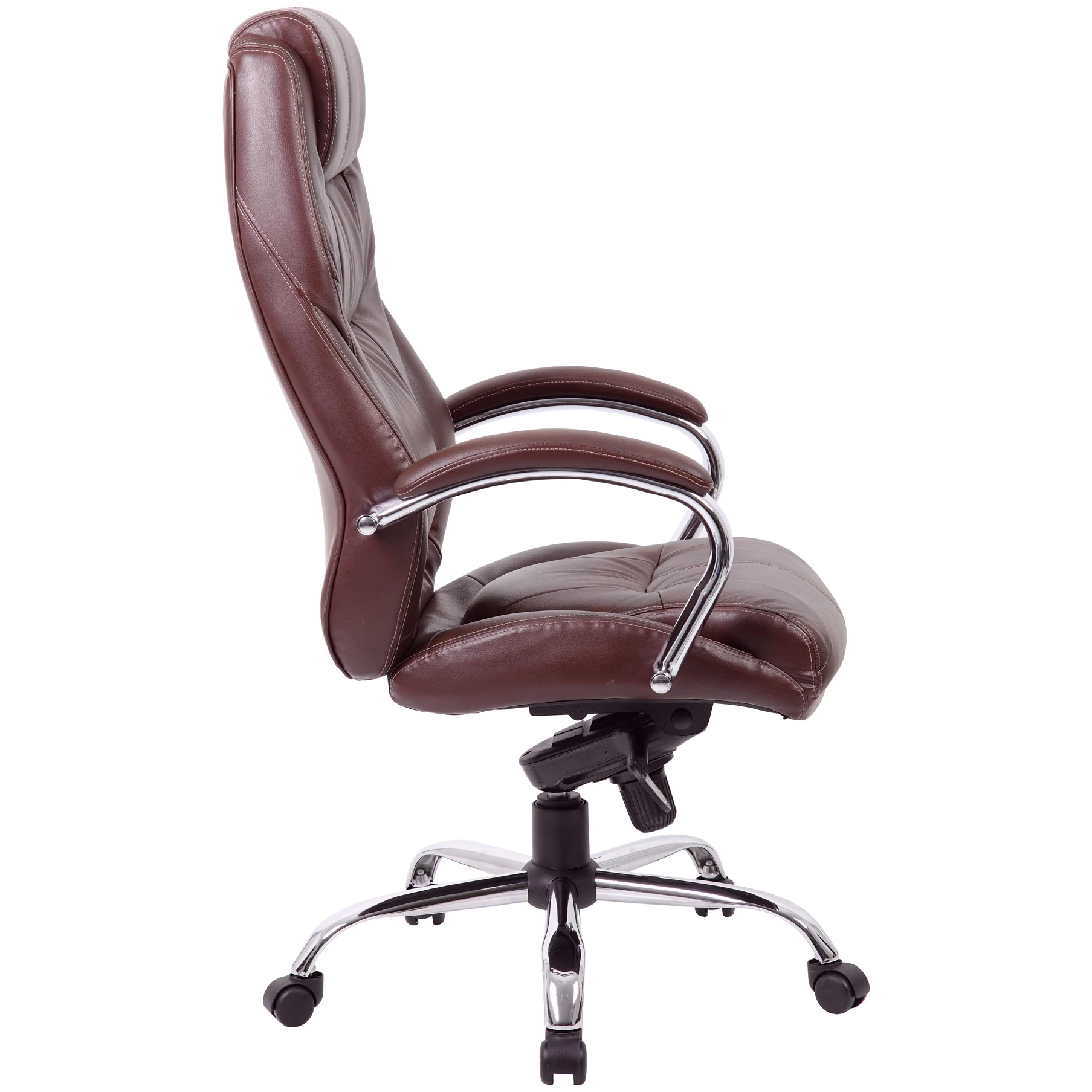 Genoa Top Leather Executive Office Chair Brown 2 Genoa Top Leather Executive Office Chair Brown - Image 2
