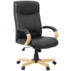 Farnham Executive Black Leather Manager Chair