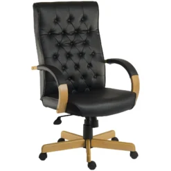 Warwick Noir Traditional Manager Chair