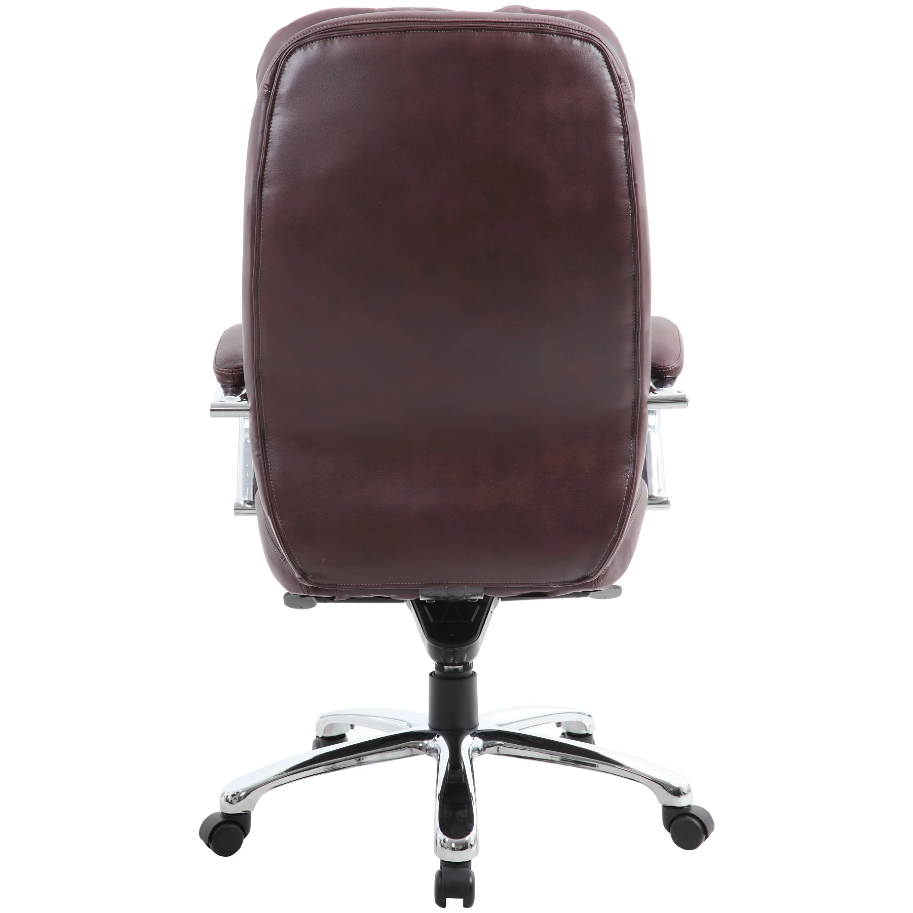 Siena Leather Executive Office Chair Brown 4 Siena Leather Executive Office Chair Brown - Image 4