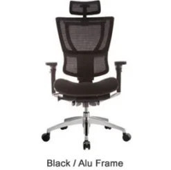 Mirus Ergonomic Mesh Office Chair (With Headrest) -Office Chair Sales 070694