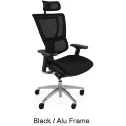 Mirus Ergonomic Mesh Office Chair (With Headrest) -Office Chair Sales 070695
