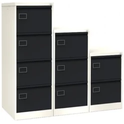 Silverline Two Tone Executive Filing Cabinets -Office Chair Sales 070774