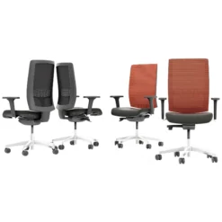 Pledge Kind Mesh Back Task Chair With Height Adjustable Arms -Office Chair Sales 071439