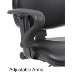 Comfort Leather Faced Draughtsman Chair -Office Chair Sales 071463