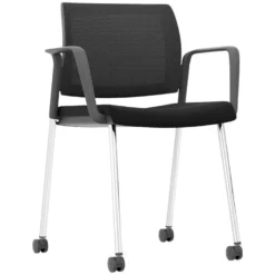 Pledge Kind Mesh Back 4 Leg Conference Chair 6 Pledge Kind Mesh Back 4 Leg Conference Chair -Office Chair Sales 071676