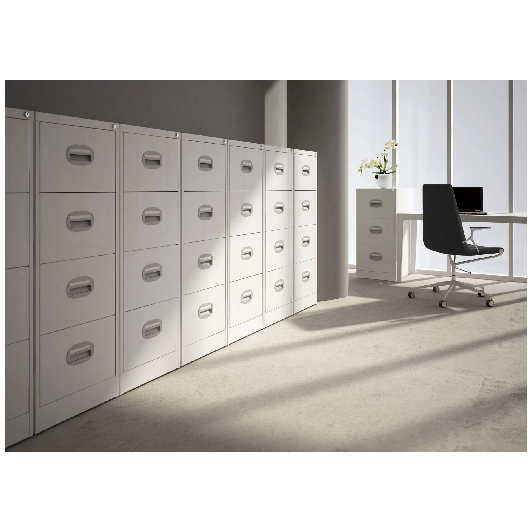 NEXT DAY Silverline Kontrax Filing Cabinets 6 NEXT DAY Silverline Kontrax Filing Cabinets - Image 6
