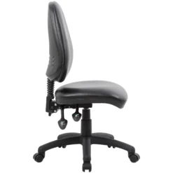 Comfort 2-Lever Leather Operator Chairs -Office Chair Sales 072751