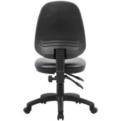 Comfort 2-Lever Leather Operator Chairs -Office Chair Sales 072753