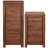 Fernhurst Solid Walnut Filing Cabinets