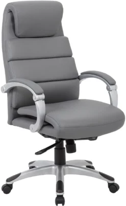 Esna Synchronous Bonded Leather Manager Chair