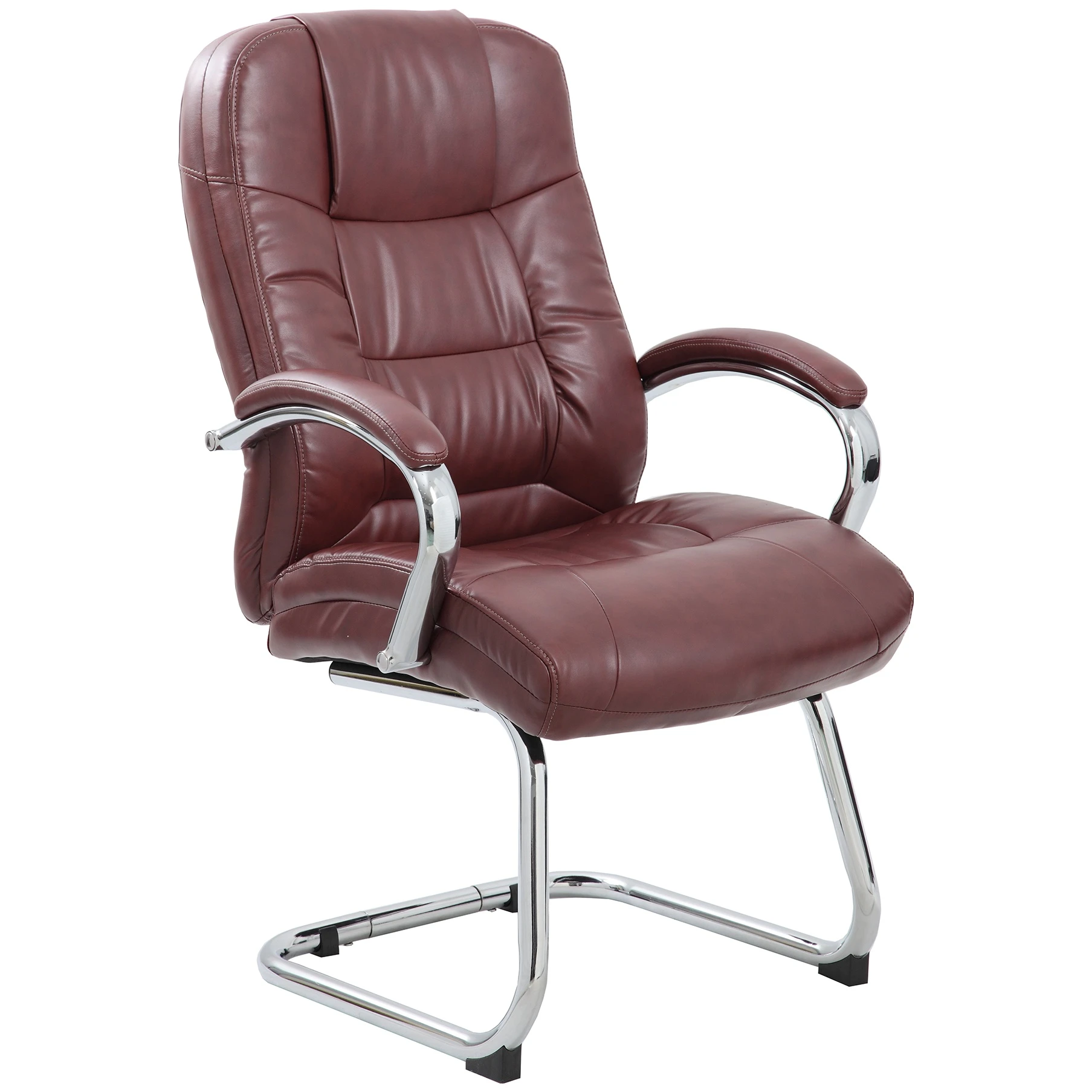 Verona Leather Visitor Chairs 2 Verona Leather Visitor Chairs - Image 2