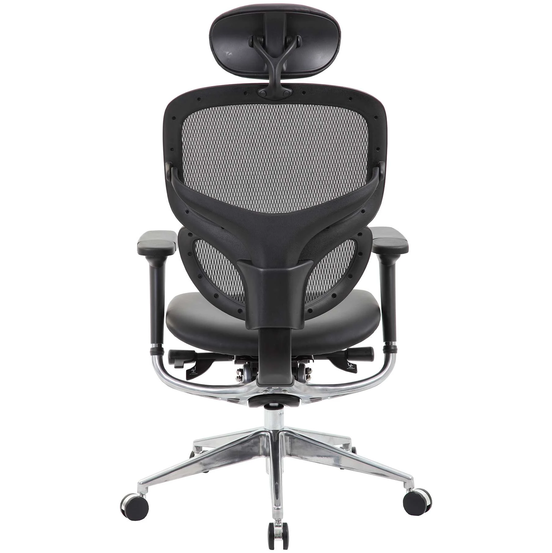 InSync 24 Hour Mesh Office Chair With Leather Seat & Headrest 3 InSync 24 Hour Mesh Office Chair With Leather Seat & Headrest - Image 3