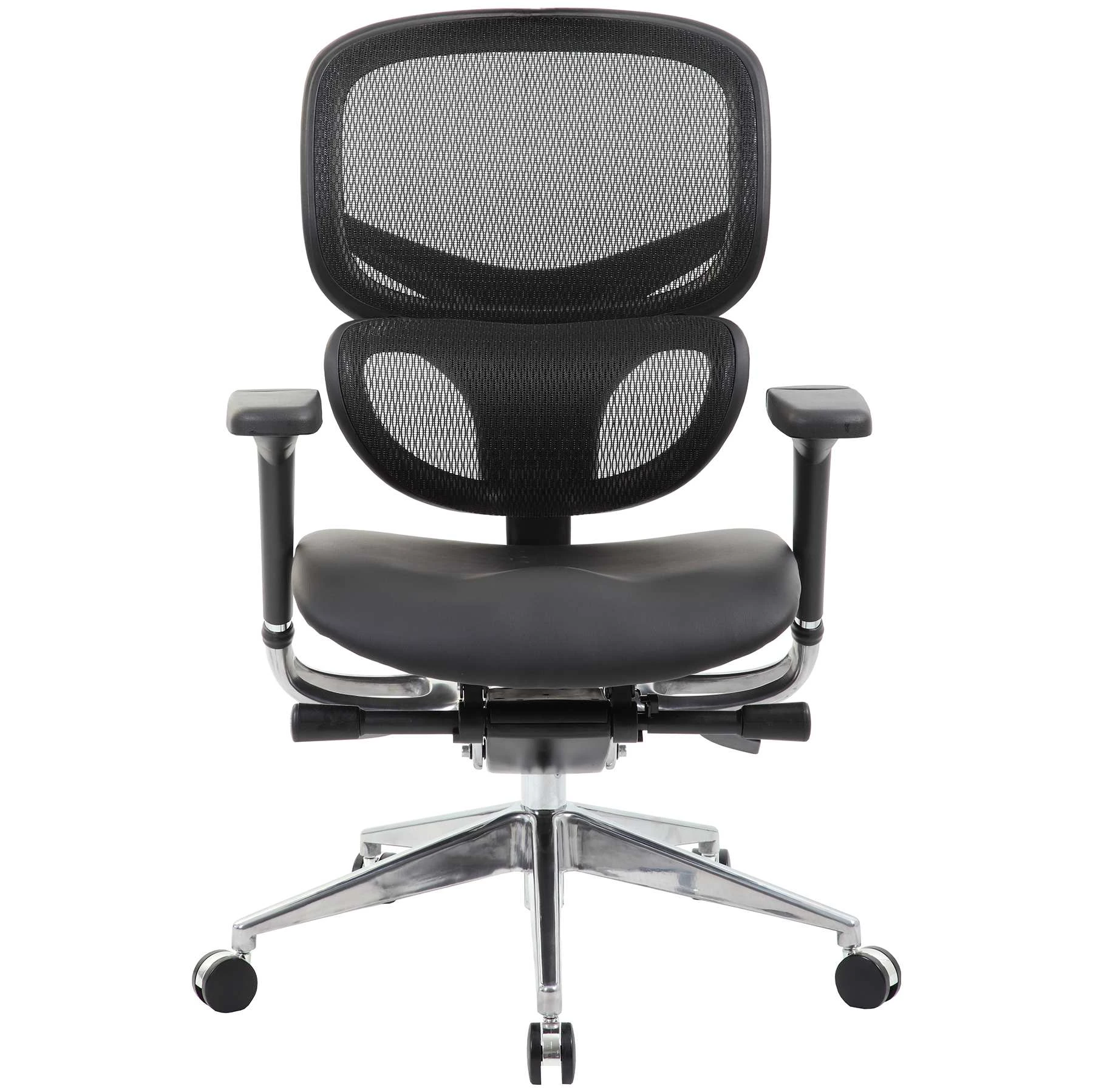 InSync 24 Hour Mesh Office Chair With Leather Seat 2 InSync 24 Hour Mesh Office Chair With Leather Seat - Image 2