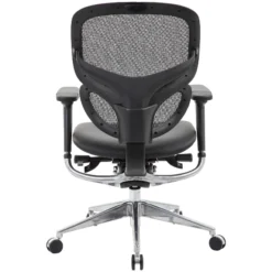 InSync 24 Hour Mesh Office Chair With Leather Seat 6 InSync 24 Hour Mesh Office Chair With Leather Seat -Office Chair Sales 076345