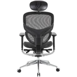 InSync 24 Hour Mesh Office Chair With Leather Headrest 6 InSync 24 Hour Mesh Office Chair With Leather Headrest -Office Chair Sales 076349