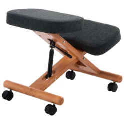 Posture Deluxe Wooden Kneeler Chair 35 Posture Deluxe Wooden Kneeler Chair -Office Chair Sales 076644