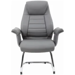 Jersey Executive Leather Faced Office Visitor Armchairs -Office Chair Sales 076810