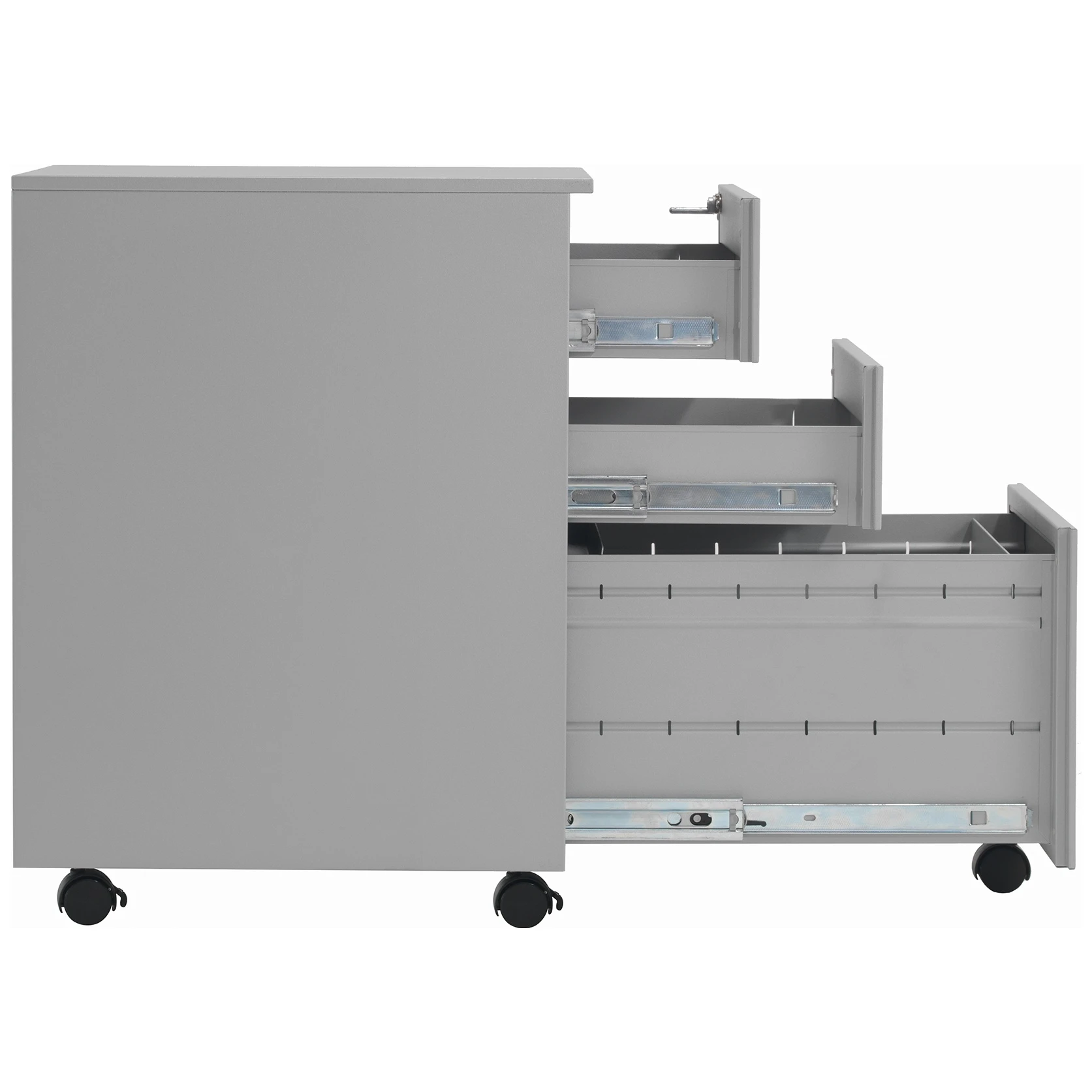 NEXT DAY Commerce II Steel Mobile Pedestals 3 NEXT DAY Commerce II Steel Mobile Pedestals - Image 3