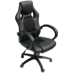 Indy Faux Leather Office Chair -Office Chair Sales 082424