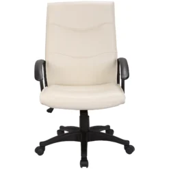 Farnborough Leather Faced Manager Chairs -Office Chair Sales 082948