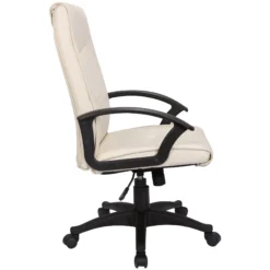 Farnborough Leather Faced Manager Chairs -Office Chair Sales 082950