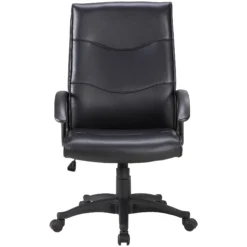 Farnborough Leather Faced Manager Chairs -Office Chair Sales 082956