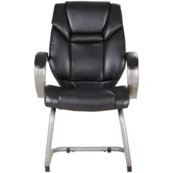 Fiji Bonded Leather Faced Visitor Chairs -Office Chair Sales 083092