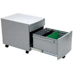 Karbon Steel Low Mobile Pedestals 17 Karbon Steel Low Mobile Pedestals -Office Chair Sales 083210