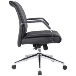 Identity Medium Back Leather Manager Chair -Office Chair Sales 083405