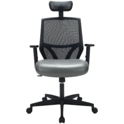Impact Mesh Office Chair With Pocket Sprung Leather Seat 25 Impact Mesh Office Chair With Pocket Sprung Leather Seat -Office Chair Sales 085126